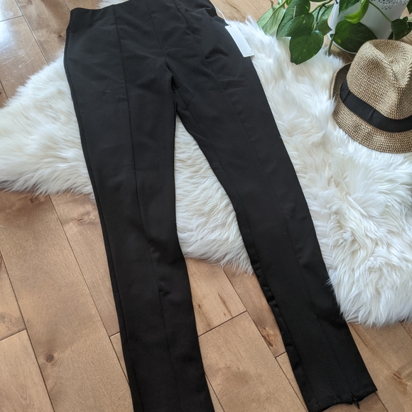 LINE & DOT - Slim High Waisted Trousers - Picture 8 of 9